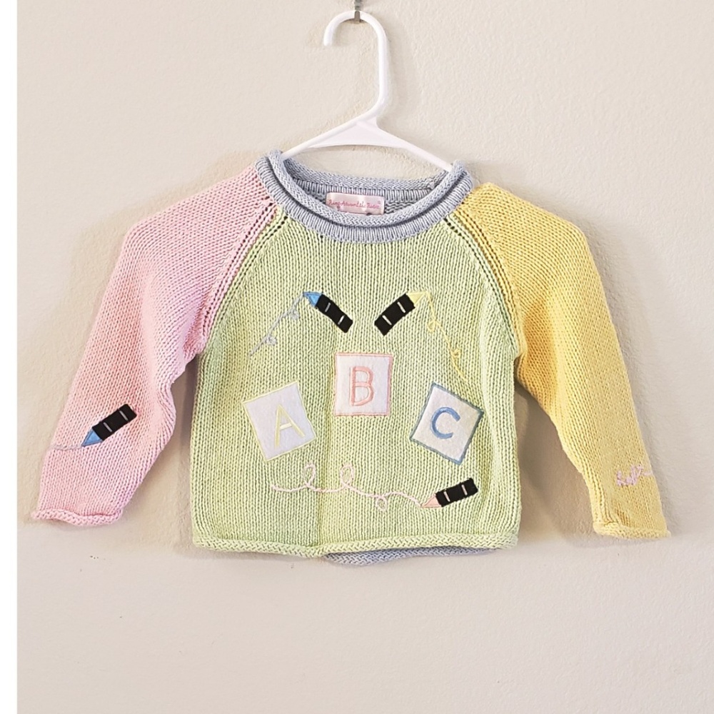 Vintage Ring Around the Rosie Sweater